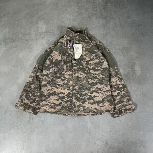 US Army ACU Field Jacket Short UCP Digital Camo Ripstop Outdoor Hunting Size M